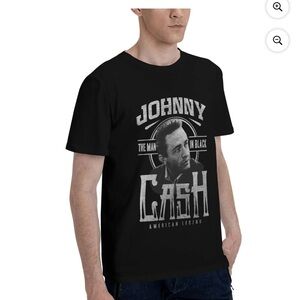 NWOT Mens Graphic Johnny Cash Tee Size Medium.